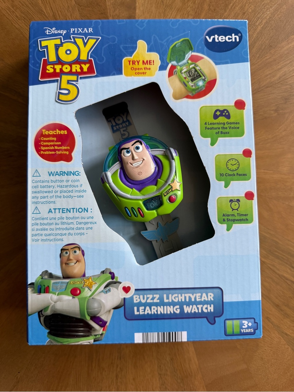 VTech Buzz Lightyear Learning Watch
Brand new in box
#toystory #kids
